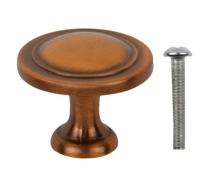 Home and Kitchen Swindon Knob - Coffee (2mm)