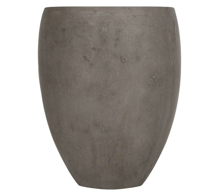 Concrete DÃ©cor EGN3C Small Planter Pot - Charcoal