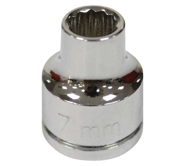 Mastercraft Shallow Socket 3/8" Dr (7mm)