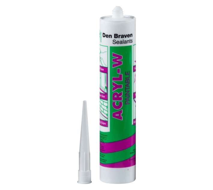 Den Braven Acryl-W Sealant - Grey (280ml)