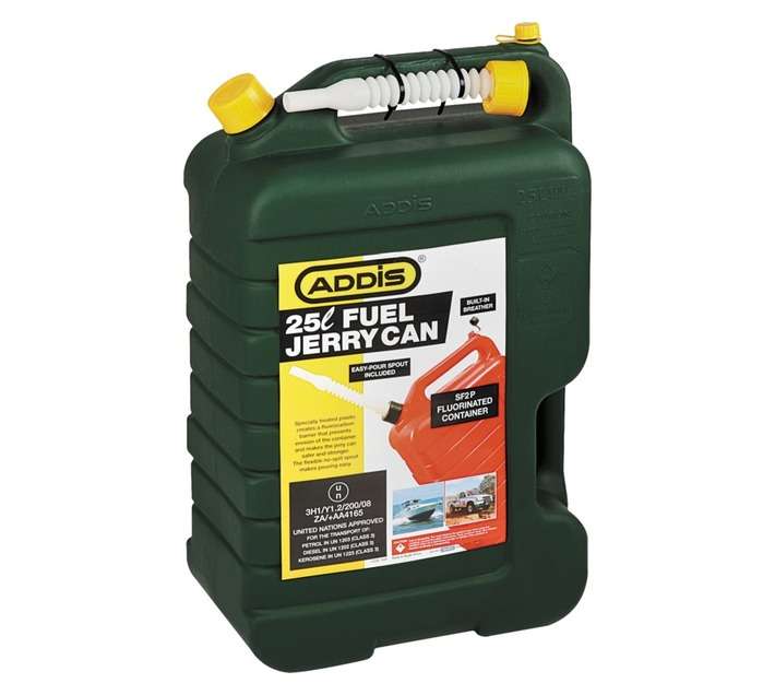 Addis 4X4 Jerry Can - Green (25L)