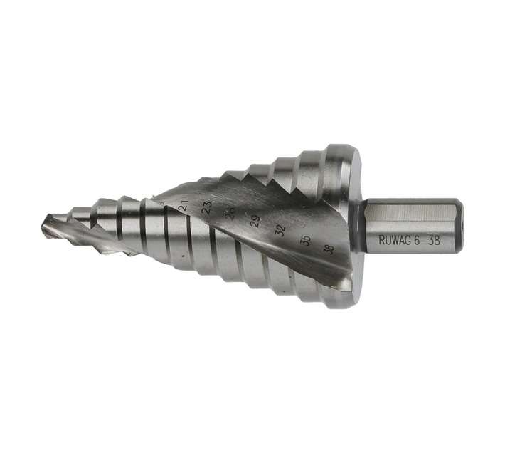 Ruwag 6/3 x 8mm HSS Step Drill Bit