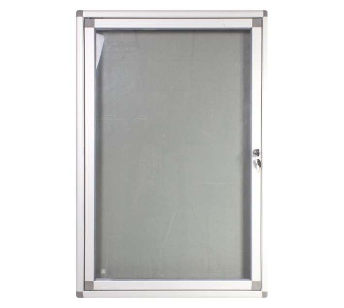 Parrot Products BD3825L Display Case Pin Board - Grey (900 x 600mm)