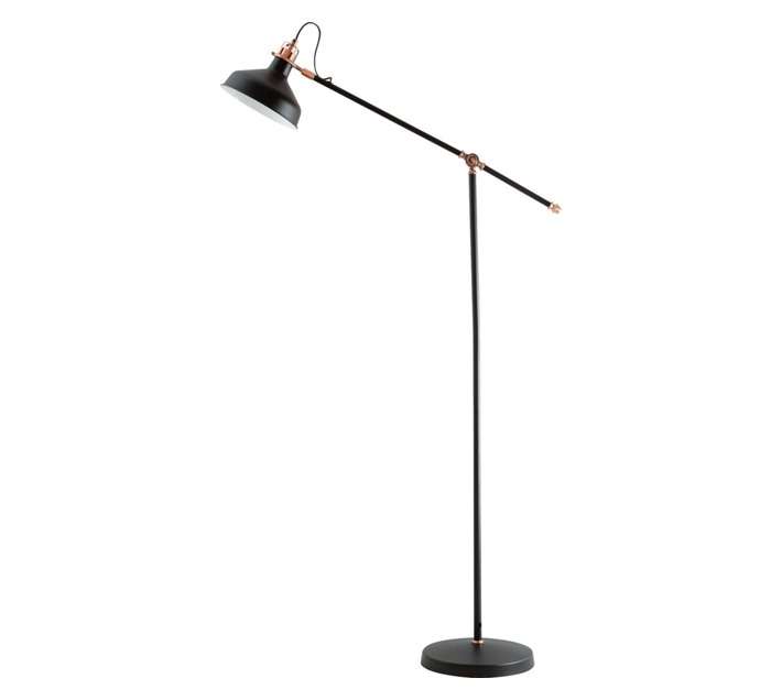 Radiant Floor Light Black/Copper (285mm)