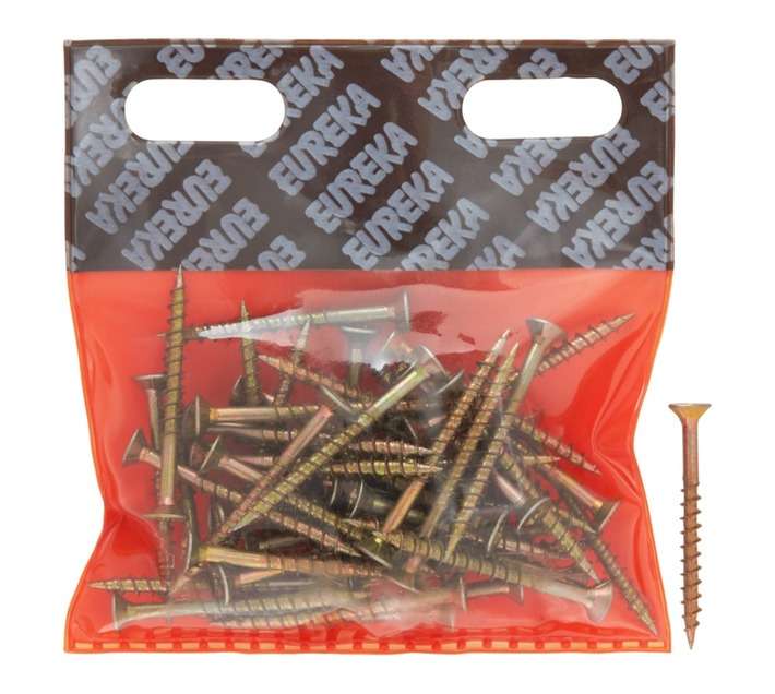 Eureka 1GJ70U 4.5 x 50mm Chipboard Smooth Shank (50 Pack)
