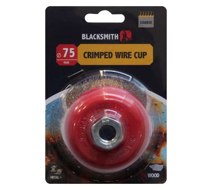 Blacksmith M14 Crimped Wire Cup (70mm)