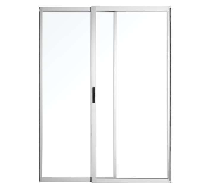 Alglasico Aluminium Sliding door OX - Natural (1800 x 2100mm)