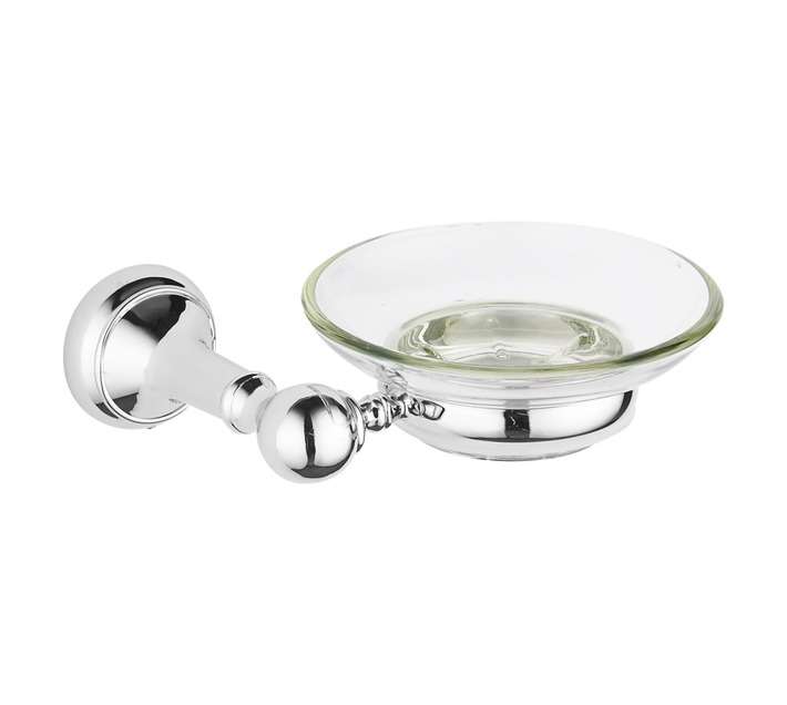 Lusso Rosa Soap Dish - Chrome (180 x 40 x 220mm)