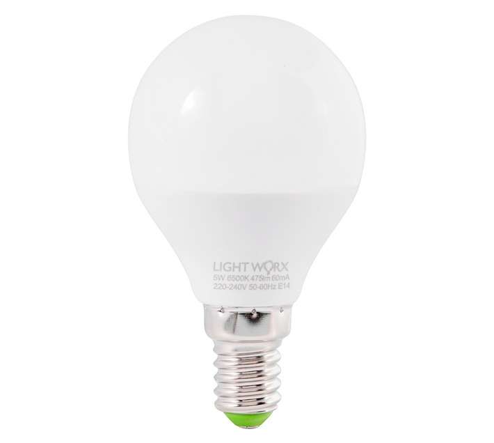 Lightworx LED Golf Ball 5w E14 - Cool White