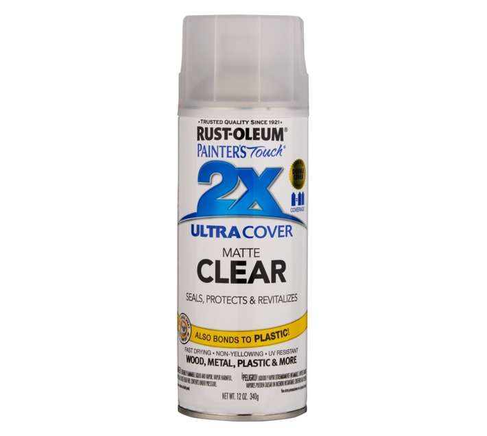 Rust-Oleum Spray Paint Touch 2X Ultra Cover - Matte Clear (340g)