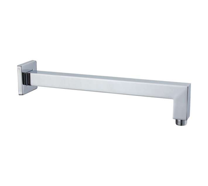 LUSSO Brass Shower Arm Square Chrome Plated (400mm)