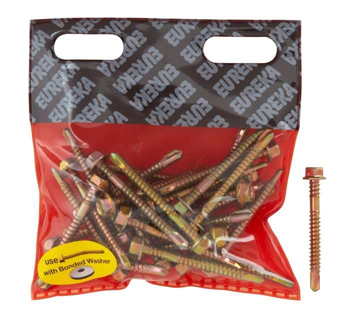 Eureka 30 x Tek Hex Screws (5.5 x 50mm)