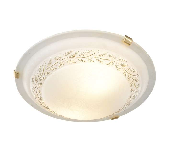 Radiant JE0003G Gold Leaf Ceiling Light - Gold (300mm)