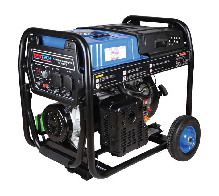 Gentech 7kVA Diesel Electric Start Generator