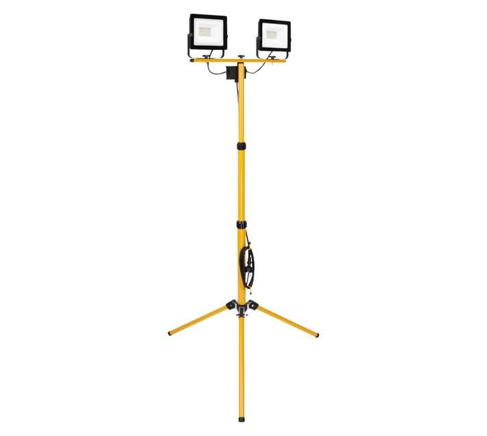 Eurolux FS4LED Portable Tripod Worklight - Black/Yellow (20W)