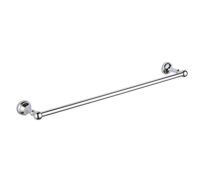Lusso Rosa Single Towel Rail - Chrome (600mm)