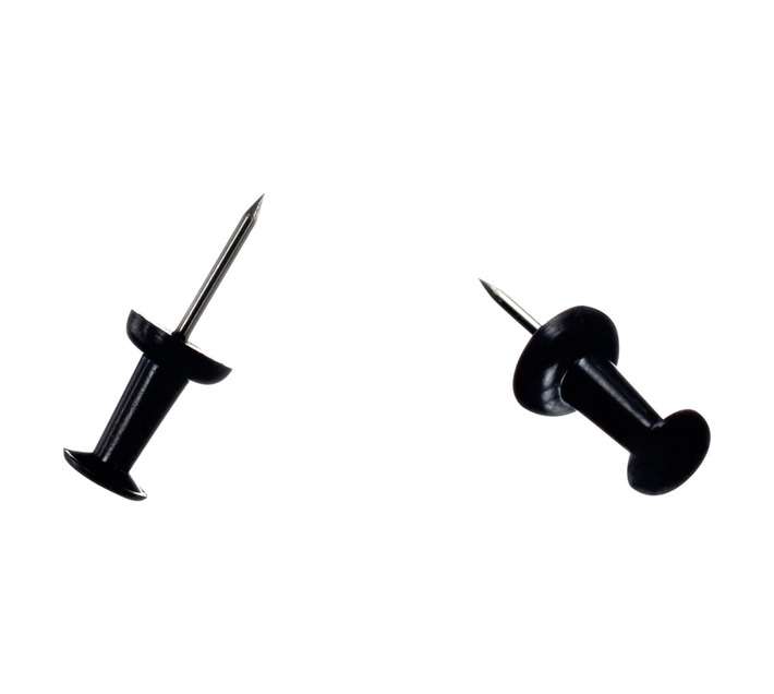 Parrot Products BA3001B 30 x Push Pins - Black