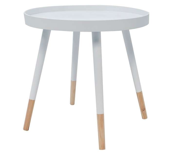 Home and Kitchen LCM16032 Mayi Side Table - Grey (510 x 520 x 65mm)