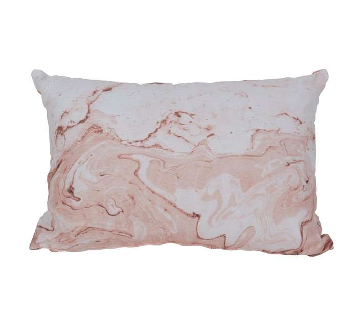 Marble Scatter Cushions - Blush (400 x 600mm)