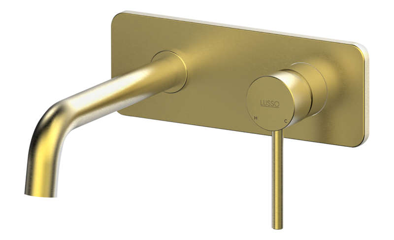 Lusso LSS1014A Reno Concealed Basin Mixer with Spout - Brass