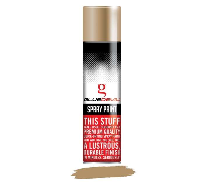 Glue Devil Spray Paint - Cream (300ml)
