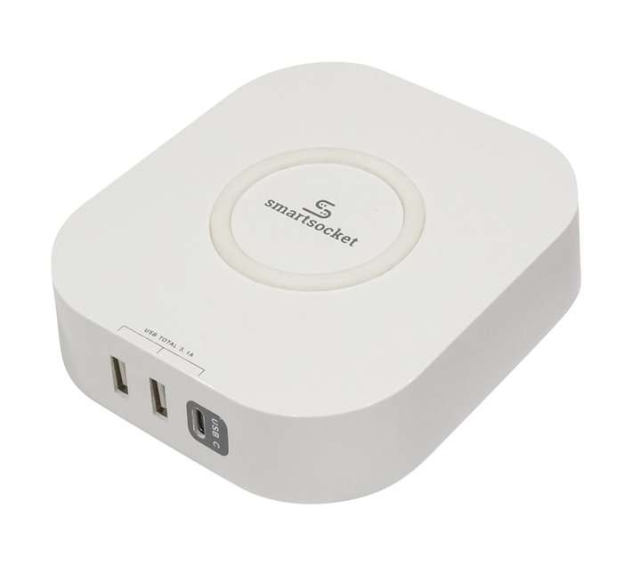 Smartsocket Compact 3.5A USB Power Hub - White