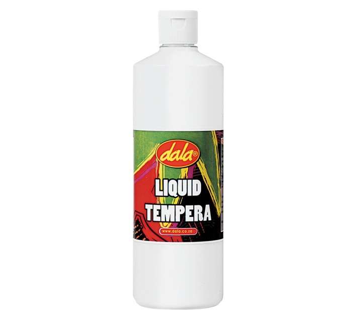 Dala Liquid Tempera Paint - White (500ml)