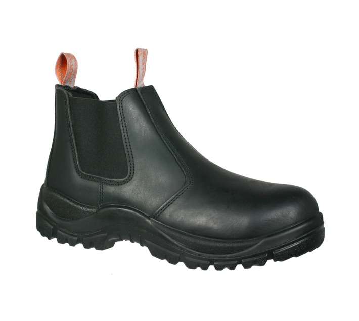 Interceptor Leather Teleza Chelsea Boot - Black (Size 8)