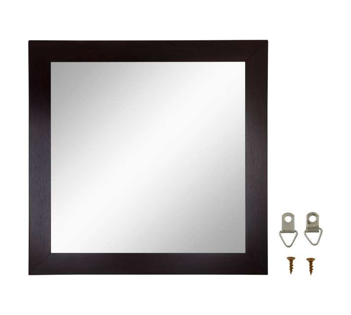 Mirror Framed - Mahogany (430 x 430mm)