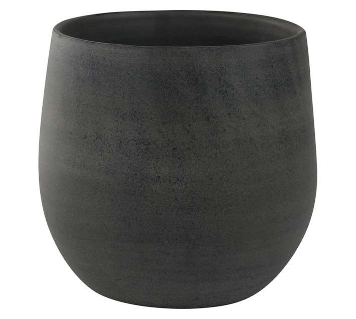 Ter Steege Indoor Pot - Esra Graphite (150 x 130mm)