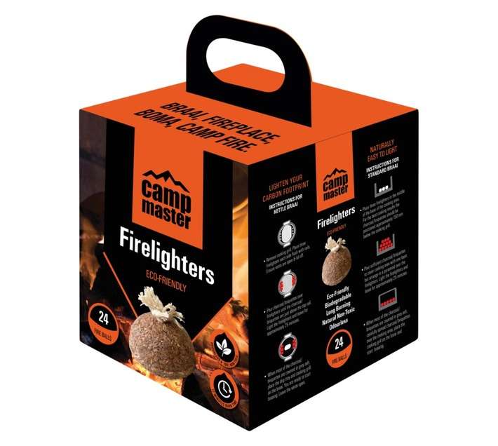 Camp Master 24 x Eco Firelighters
