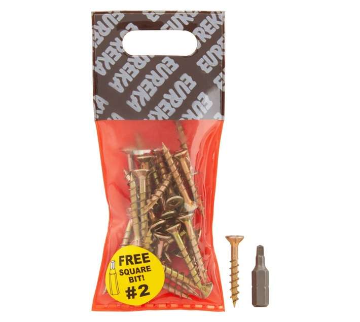Eureka 1FA20U 4 x 30mm Cut Screw Smooth Shank (25 Pack)