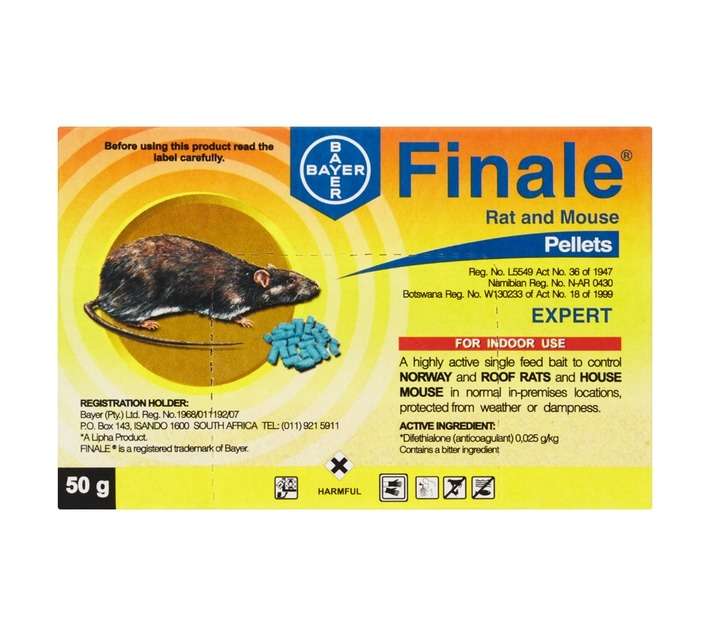 Bayer Finale Rat And Mouse Pellets (50g)