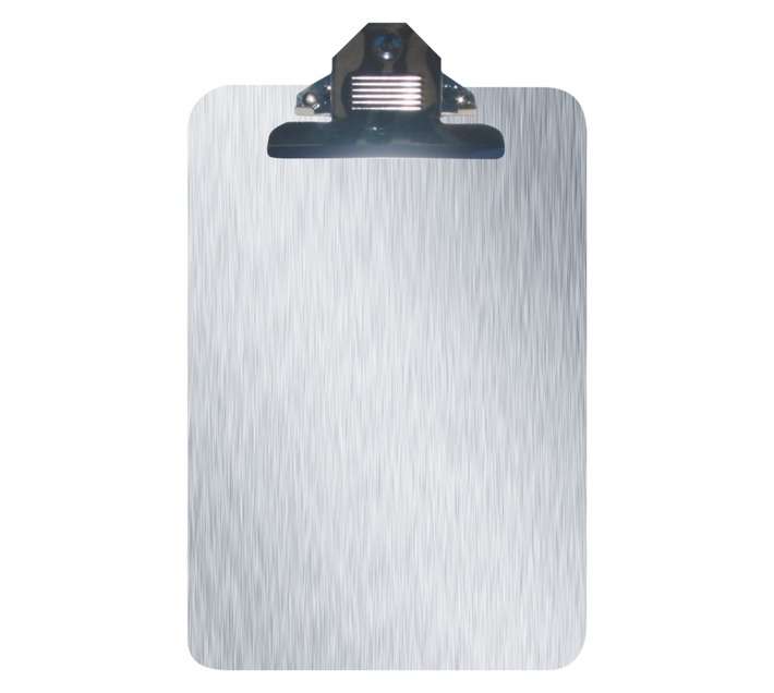 Parrot Products CB3015 Brushed Aluminium A4 Clipboard (355 x 230mm)
