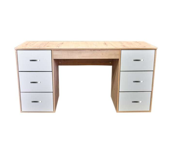 Home and Kitchen Cara Desk - White (1500 x 500 x 750mm)