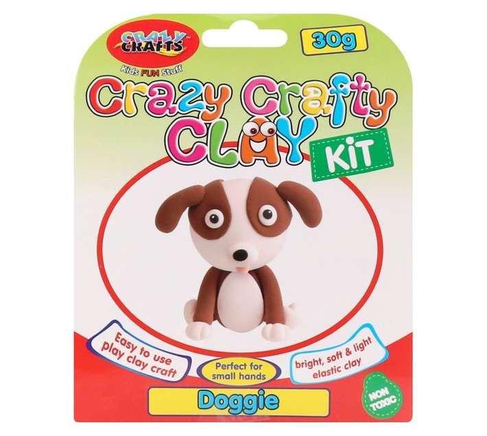 Crazy Crafts Doggie Clay Kit (30g)