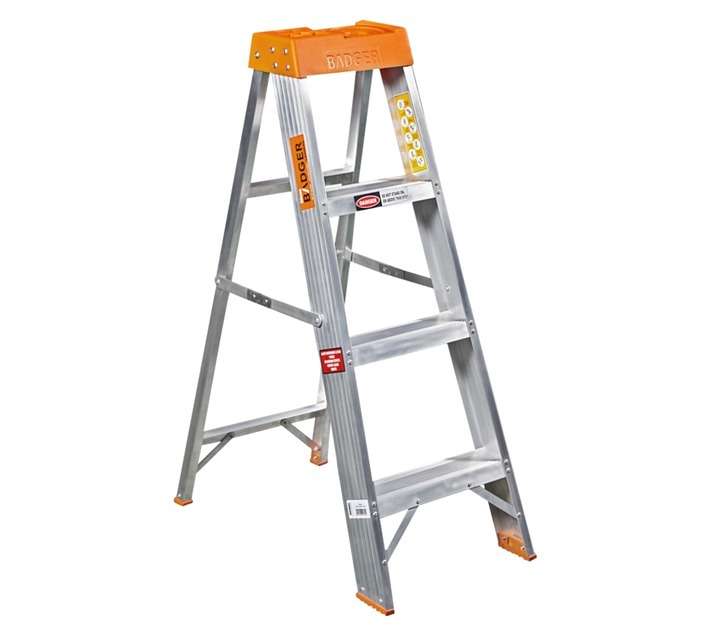 Alum Step Ladder Prof 4 Step 150kg (1200mm)