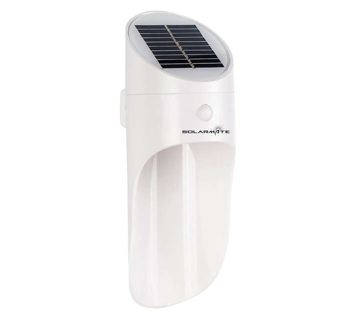 Solarmate Solar Motion Sensor Wall Light - White