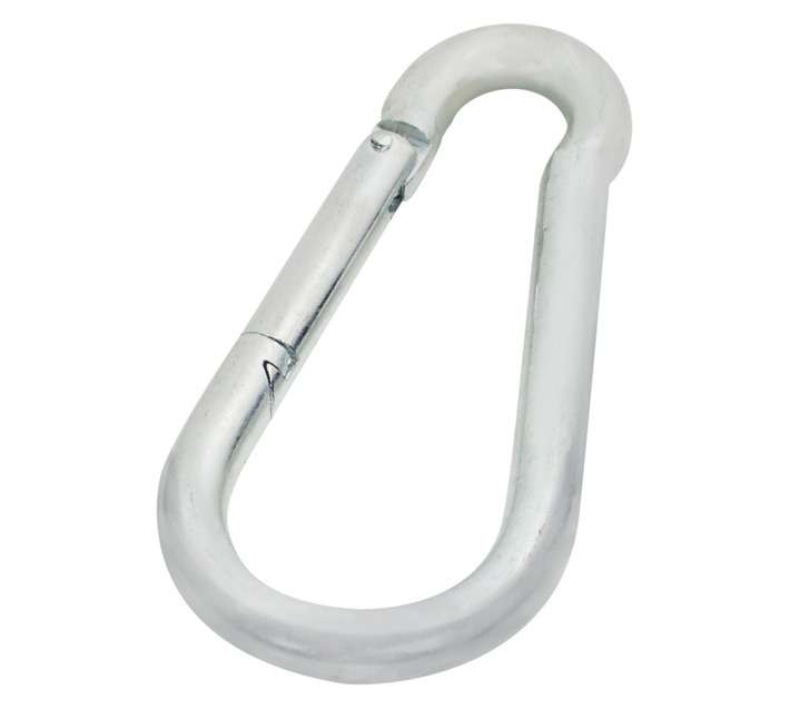 Active Hardware 4 x Spring Hooks - Silver (75 x 840 x 8mm)