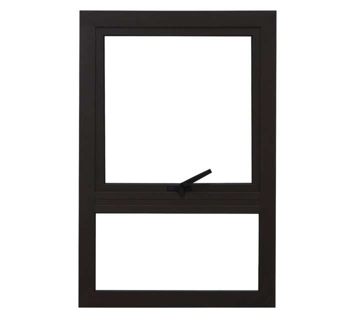 Prestige Top Hung 1v Aluminium Window - Bronze (600 x 900mm)