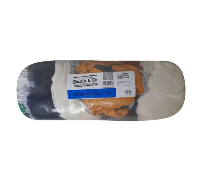 Smith and Co Cleaning Rags - Assorted (5kg)