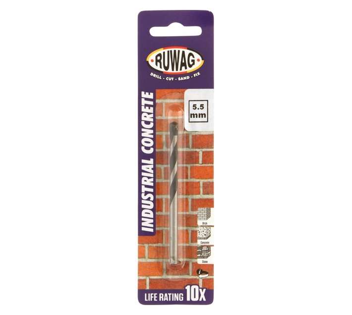 Ruwag 5.5mm Industrial Concrete Drill Bit
