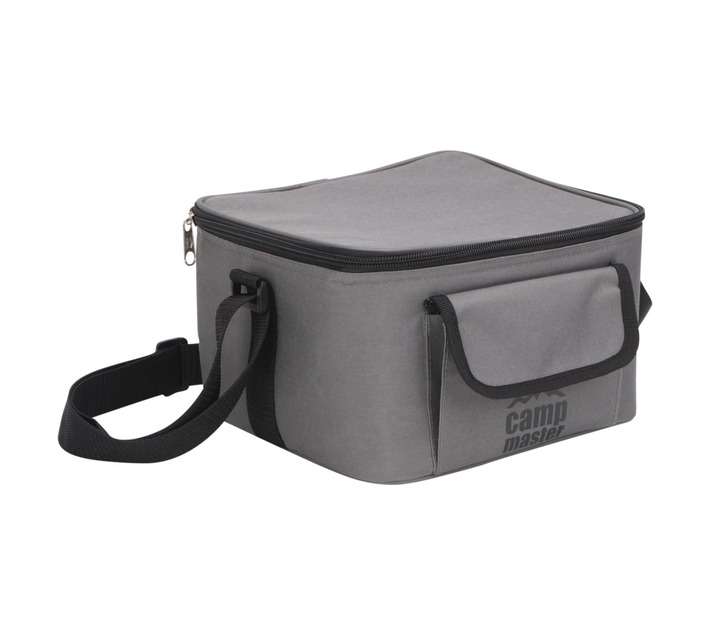 Camp Master 12 Can Medium Tier Cooler Bag - Grey