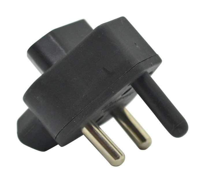 PowerWorx Twin Euro Adaptors - Black (5A)
