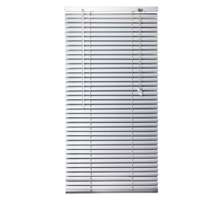 Design House Venetian Blinds - Silver (600 x 2200 x 25mm)