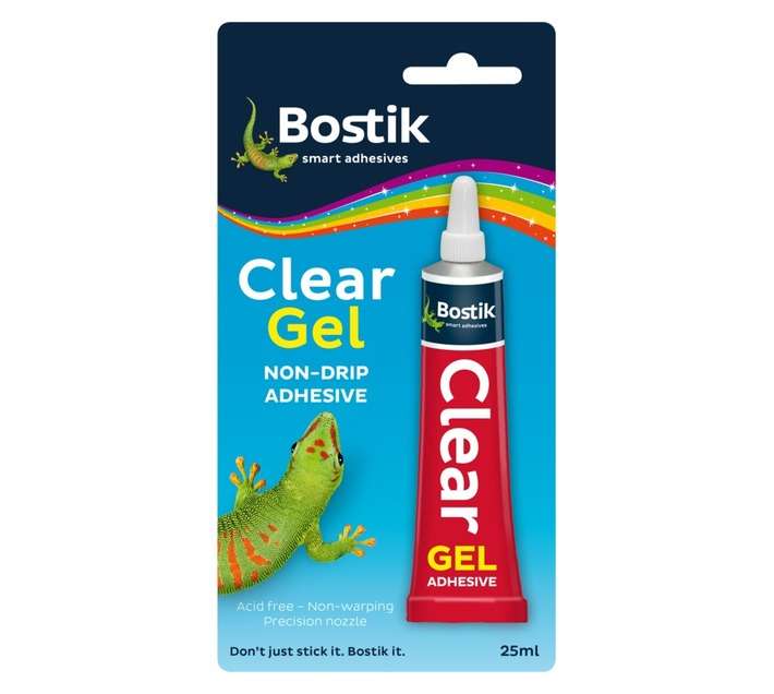 Bostik Clear Gel Adhesive (25ml)