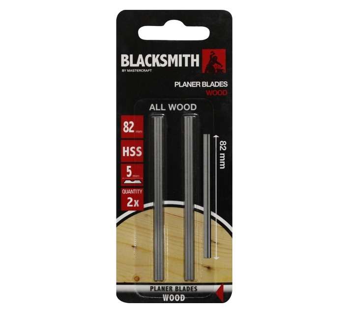 Blacksmith 82mm Planer Blades Reversible HSS (2 piece)
