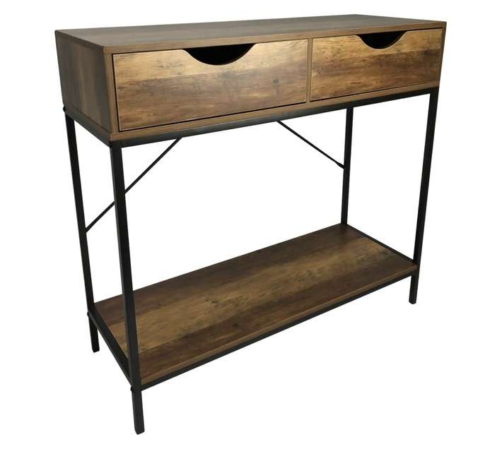 Home and Kitchen Console Table - Brown/Black