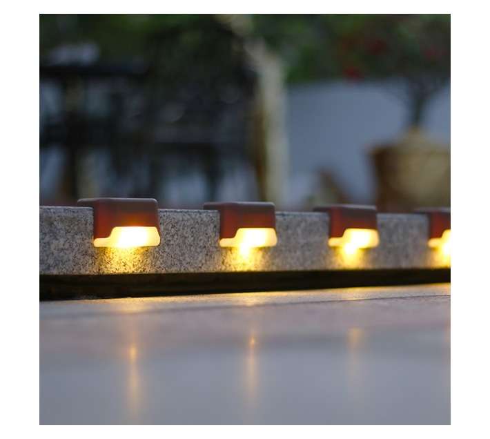 Litehouse 4 x Solar LED Deck Lights