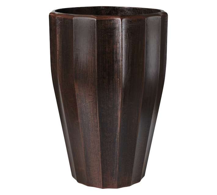 Large Fluted Pot